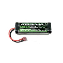 Bateria Nimh Absima Greenhorn Vol.2 Stick Pack 7.2V 2000mah conector T-Plug 4100006