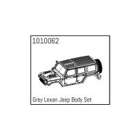Absima - Grey Lexan Wrangler Body Set 1010062 AB240173