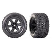 Ruedas 2.8 Gravix RXT negro Traxxas TRX6764