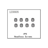Absima - Headless Screw M4x4 1230605