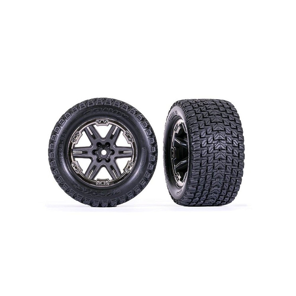 Ruedas 2.8 Gravix RXT cromado negro Traxxas TRX6764-BLKCR Ruedas 2.8 Gravix RXT cromado negro Traxxas TRX6764-BLKCR