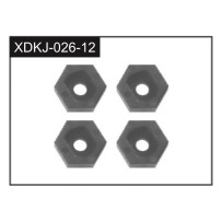 Absima - Hex Wheel Hubs J-026-12