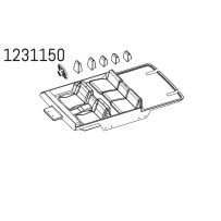 Absima - Interior Cab CR4.4 1231150