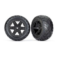 Ruedas Anaconda RXT 2.8 negras ensambladas Traxxas TRX6768