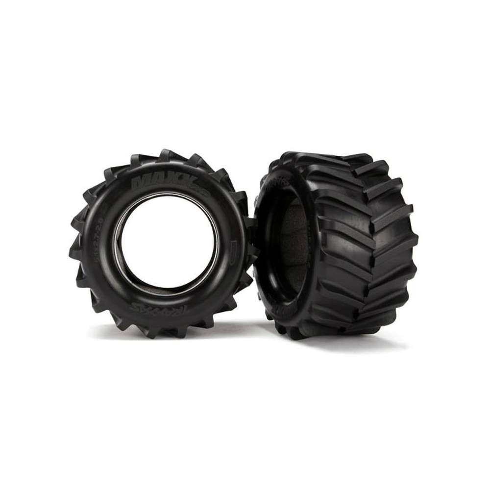 Traxxas Tires maxx 2.8 (2) foam inserts (2) TRX6770 Traxxas Tires maxx 2.8 (2) foam inserts (2) TRX6770