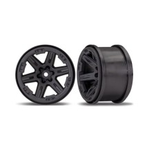 Llantas Rustler 4x4 2.8 negras Traxxas TRX6772