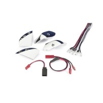 Absima - Light Buckets Set for Body chrome 2320005