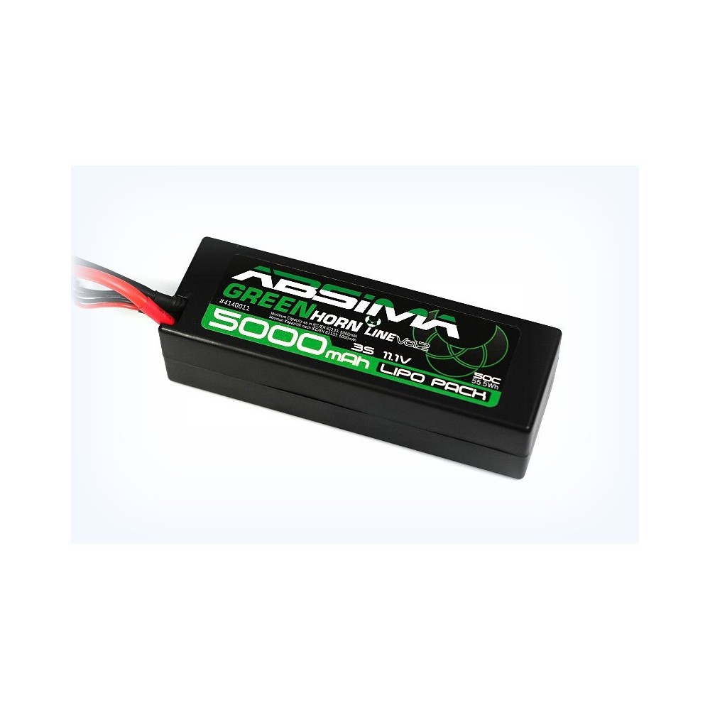 Absima - LiPo Stick Pack 11.1V-50C 5000 Hardcase 4140014 Absima - LiPo Stick Pack 11.1V-50C 5000 Hardcase 4140014