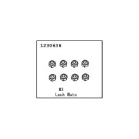 Absima - Lock Nut M2.5 1230636