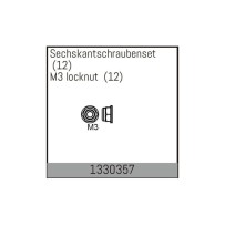 Absima - M3 locknut 1330357