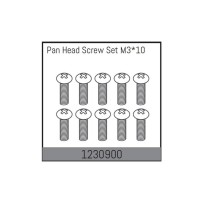 Absima - M3x10 Pan Head Screw Set 1230900