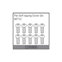 Absima - M3x12 Pan self-tapping Screw Set 1230895