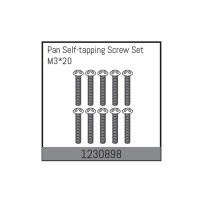 Absima - M3x20 Pan self-tapping Screw Set 1230898