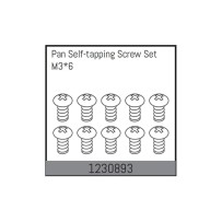 Absima - M3x6 Pan self-tapping Screw Set 1230893