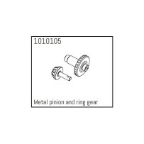 Absima - Metal Pinion & Ring Gear - PRO Crawler 1:18 1010105 AB240208