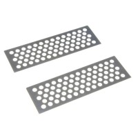 Absima - Metal Sand Plates silver 2320064