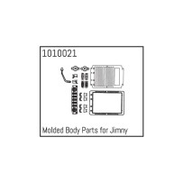 Absima - Molded Body Parts for Jimny 1010021 AB240076