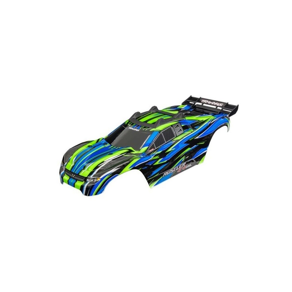 Carrocería Rustler 4x4 VXL verde Traxxas TRX6785-GRN Carrocería Rustler 4x4 VXL verde Traxxas TRX6785-GRN