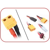 Absima - Multi Charging Cable XT60 fits for XT90, XT60, T-plug, Tam 3040057