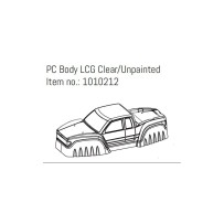 Absima - PC Body LCG Clear/Unpainted - GOAT 1010212 AB240362