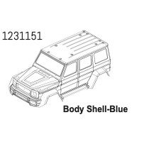 Absima - PC Body WOLF blue CR4.4 1231151