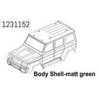 Absima - PC Body WOLF matt green CR4.4 1231152