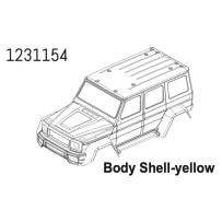 Absima - PC Body WOLF yellow CR4.4 1231154