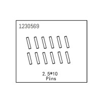Absima - Pins 2.5x12 1230569
