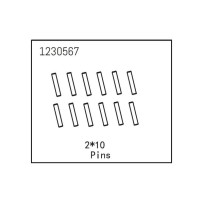 Absima - Pins 2x10 1230567