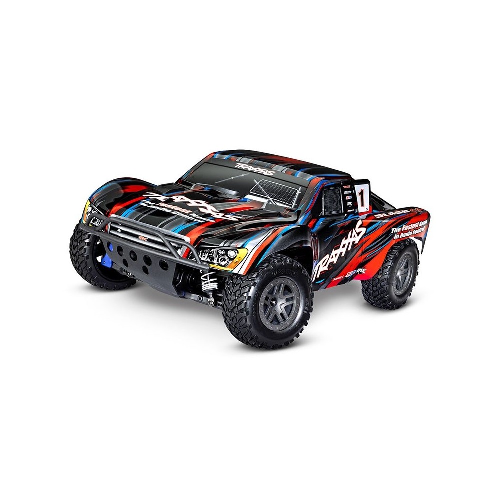 Traxxas Slash 4X4 BL-2S 1:10 4WD RTR Brushless Electric Short Course Truck Red TRX68154-4RED Traxxas Slash 4X4 BL-2S 1:10 4WD RTR Brushless Electric Short Course Truck Red TRX68154-4RED