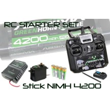 Absima - RC Starter Set Stick NiMH 4200 2200015