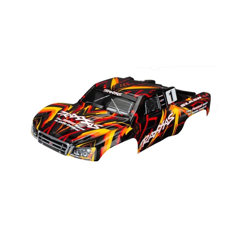 Carrocería Slash 4x4 naranja pintada Traxxas TRX6816 Carrocería Slash 4x4 naranja pintada Traxxas TRX6816