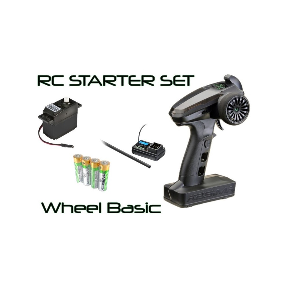 Absima - RC Starter Set Wheel Basic 2200010 Absima - RC Starter Set Wheel Basic 2200010