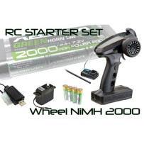Absima - RC Starter Set Wheel NiMH 2000 2200012