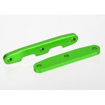 Mamparos barras amarre delantero trasero alu verde Traxxas TRX6823G