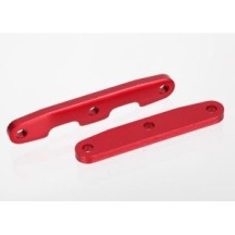 Traxxas Bulkhead tie bars (front-rear aluminum red-anodized) TRX6823R