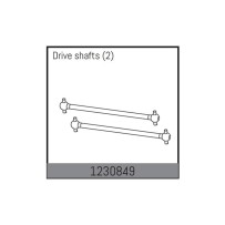 Absima - Rear Drive Shafts 1230849