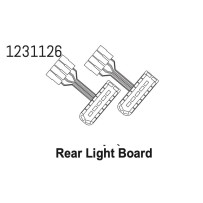 Absima - Rear Light Board CR4.4 1231126