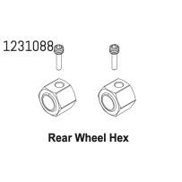 Absima - Rear Wheel Hex CR4.4 1231088