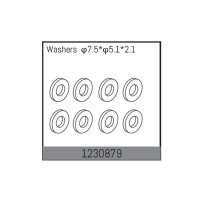 Absima - Rear Wheel Shaft Washers 1230879