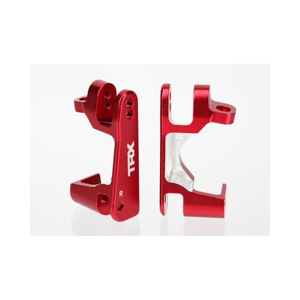 Traxxas Caster blocks (c-hubs) 6061-tleft right (red-anodized) TRX6832R Traxxas Caster blocks (c-hubs) 6061-tleft right (red-anodized) TRX6832R
