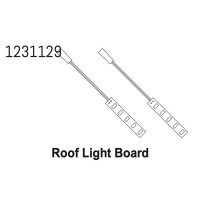 Absima - Roof light Board CR4.4 1231129