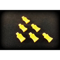 Absima - Rubber Pin Grip - neon orange 2440055