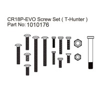 Absima - Screw Set T-Hunter - EVO 1:18 1010176 AB240316