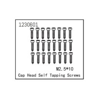 Absima - Self-tapping Cap Screw M2.5x12 1230601