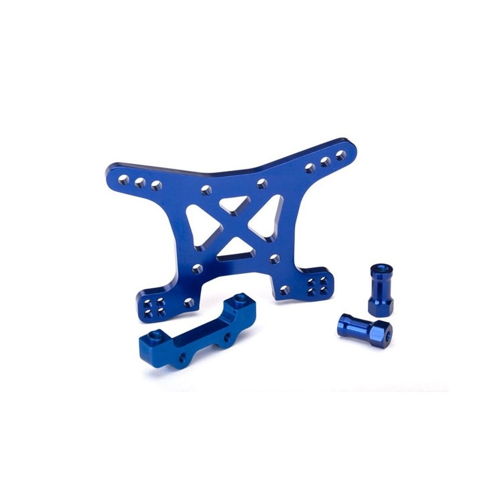 Traxxas Shock tower front aluminum (blue-anodized) TRX6839X Traxxas Shock tower front aluminum (blue-anodized) TRX6839X
