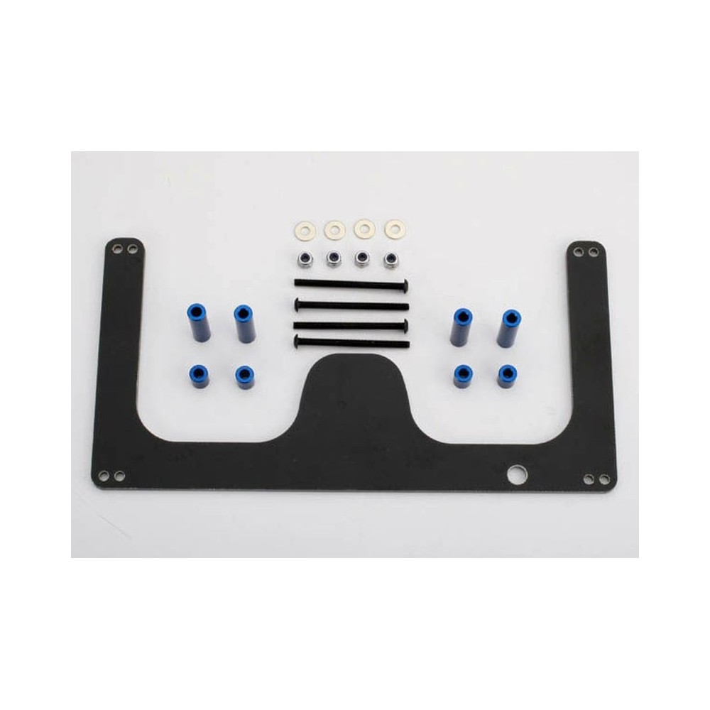 Soporte cámara GoPro aluminio azul Traxxas TRX6840 Soporte cámara GoPro aluminio azul Traxxas TRX6840