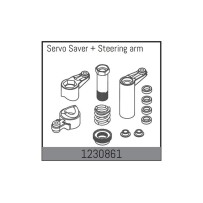 Absima - Servo Saver/Steering Arms 1230861