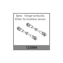 Absima - Servo Turnbuckles 59-67mm 1230884