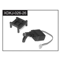 Absima - Servo with Arm & Mounting Plate J-026-26